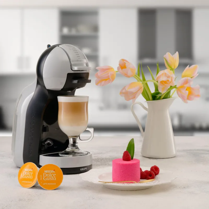 Капсульна кавоварка Krups Nescafe Dolce Gusto Mini Me KP123B : ідеальна кавоварка для дому та офісу